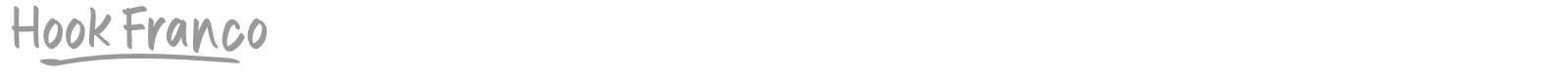 Hook Franco font preview